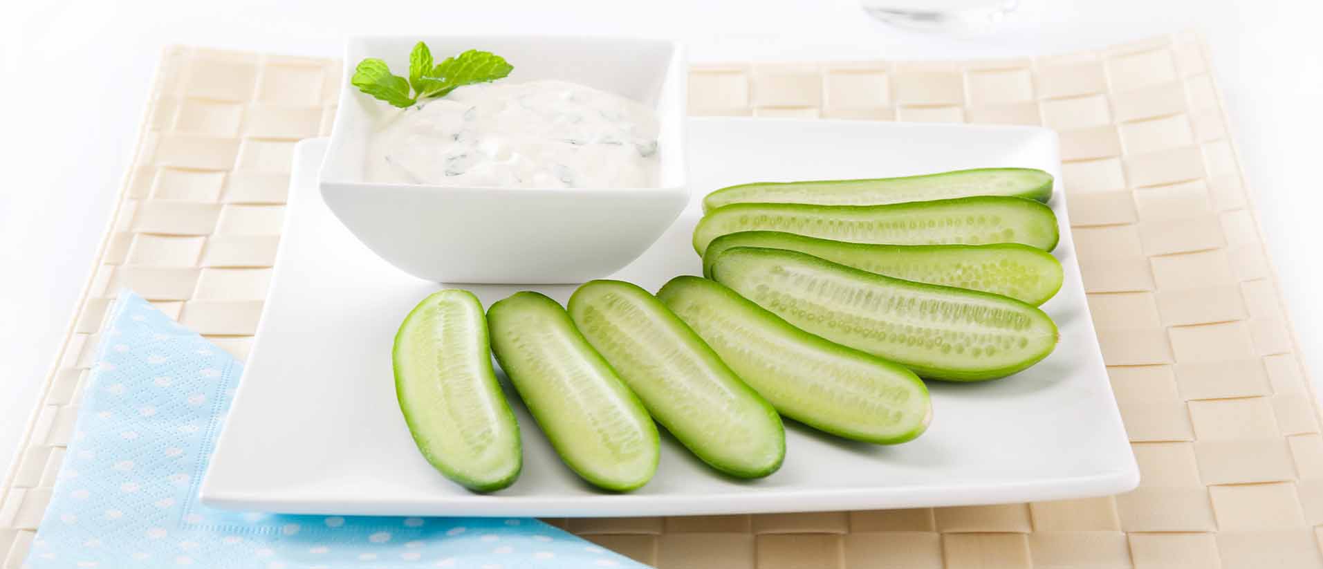 recipe qukes garlic mint dip